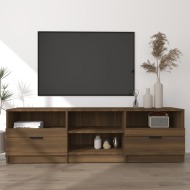 vidaXL TV skrinka hnedý dub 150x33,5x45 cm spracované drevo - cena, porovnanie