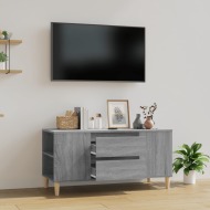 vidaXL TV skrinka sivý dub sonoma 102x44,5x50 cm spracované drevo - cena, porovnanie