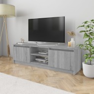 vidaXL TV skrinka sivý dub sonoma 120x30x35,5 cm spracované drevo - cena, porovnanie