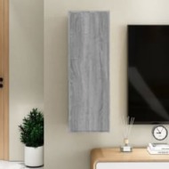 vidaXL TV skrinka sivý dub sonoma 30,5x30x90 cm spracované drevo - cena, porovnanie