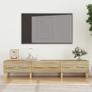 vidaXL TV skrinka vo farbe dubu sonoma 150x34,5x30 cm spracované drevo - cena, porovnanie