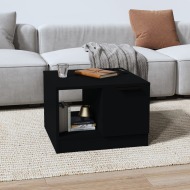 vidaXL Konferenčný stolík čierny 50x50x36 cm spracované drevo - cena, porovnanie