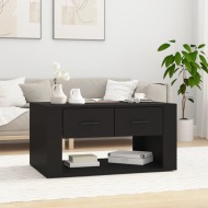 vidaXL Konferenčný stolík čierny 80x50x40 cm spracované drevo - cena, porovnanie