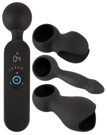 Coup!es Choice Choice Wand Vibrator with 3 Attachments