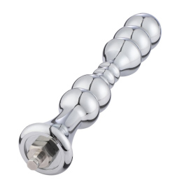 Hismith HSA98 Metal Pearl Aluminium Anal Dildo KlicLok