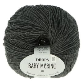 Noezon Drops Baby Merino tmavá sivá 20 50 g 175 m