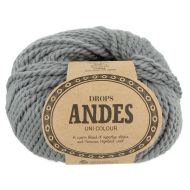 Drops Priadza Drops Andes, sivá 8465, 100 g, 90 m - cena, porovnanie