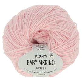 Drops Drops Baby Merino ružová 50 g, 175 m ID10359