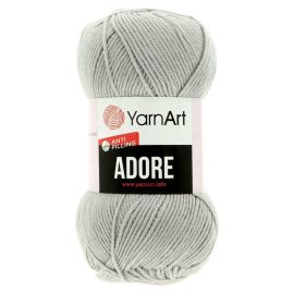 YarnArt Adore 346 svetlá sivá 100 g 280 m