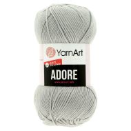 YarnArt Adore 346 svetlá sivá 100 g 280 m - cena, porovnanie