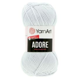 YarnArt Adore 363 sivo modrá 100 g 280 m