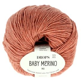 Drops Drops Baby Merino 48 oranžovo červená 50 g 175 m