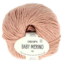 Drops Drops Baby Merino 49 svetlá ružová 50 g 175 m