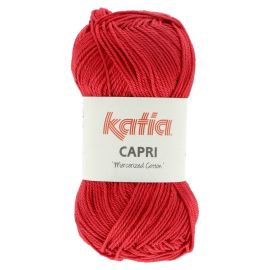 Katia Capri 82059 červená 50 g 125 m