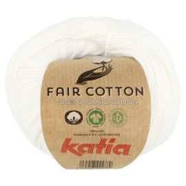 Katia Fair Cotton 03 teplá biela 50 g 155 m