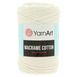 YarnArt Priadza Macrame Cotton smotanová biela 250 g, 225 m