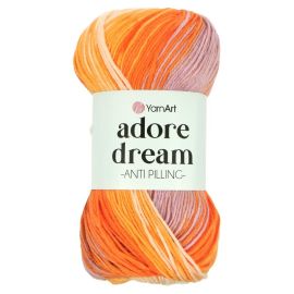 YarnArt Adore Dream 1053 oranžovo ružová 100g 280m