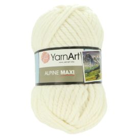 YarnArt Alpine Maxi 676 biela, 250 g 105 m