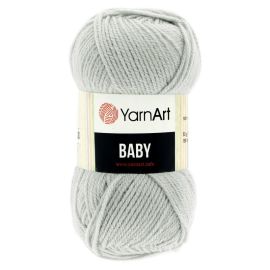 YarnArt Baby 855 svetlá sivá 150 m 50g