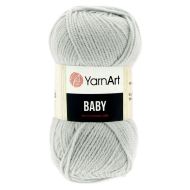 YarnArt Baby 855 svetlá sivá 150 m 50g - cena, porovnanie