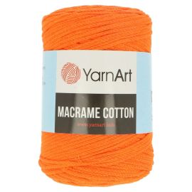 YarnArt Macrame Cotton 800 oranžovo červená 2 mm, 225 m