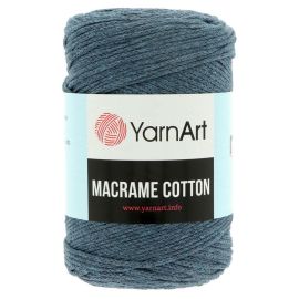 YarnArt Macrame Cotton jeans modrá 250 g, 225 m