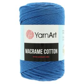 YarnArt Macrame Cotton modrá 250 g, 225 m