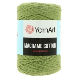 YarnArt Macrame Cotton olivovo zelená, 250 g, 225 m 9382