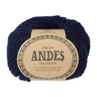 Drops Andes 6990 modro čierna 100 g, 90 m 17037 - cena, porovnanie