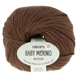 Drops Baby Merino 52 čokoládová 50g 175m