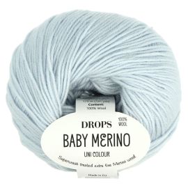 Drops Baby Merino 53 svetlá baby modrá 175 m 50 g