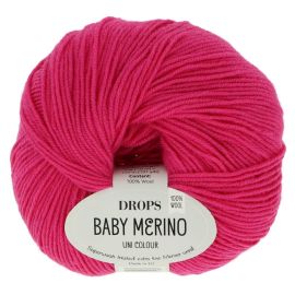 Drops Baby Merino cyklamenová 50 g, 175 m ID10358