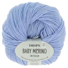 Drops Baby Merino pastelová modrá 50 g, 175 m ID10365