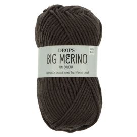 Drops Big Merino UNI 05 hnedá mokka, 50 g, 75 m