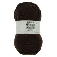 Drops Merino Extra Fine 02 čierna 50 g, 105 m - cena, porovnanie