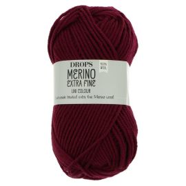 Drops Merino Extra Fine bordová 50 g, 105 m ID6387