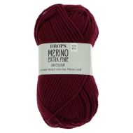 Drops Merino Extra Fine bordová 50 g, 105 m ID6387 - cena, porovnanie