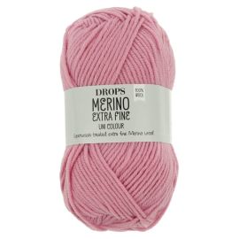 Drops Merino Extra Fine ružová 50 g, 105 m ID6388