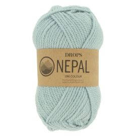 Drops Nepal UNI 7120 svetlá sivá 50 g 75 m