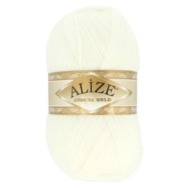 Alizé Angora Gold 55 biela 100 g 550 m