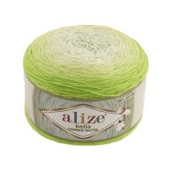 Alizé Bella Ombre batik 7412 zelená 250 g, 900 m - cena, porovnanie