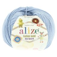 Alizé Cotton Gold Hobby New 40 modrá 50g 165m - cena, porovnanie