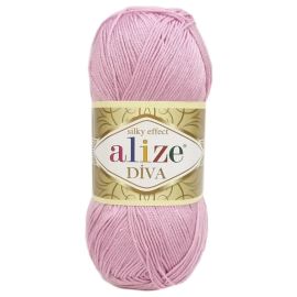 Alizé Diva 291 pastelovo ružová 100 g 350 m