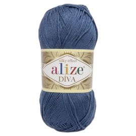 Alizé Diva 353 tmavá jeansovo modrá 100 g 350 m