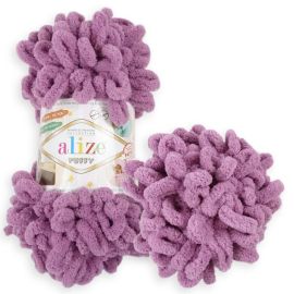 Alizé Puffy 28 tmavá staroružová 100 g 9 m