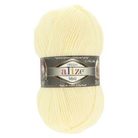 Alizé Superlana Midi 01 krémová biela 100 g 170 m