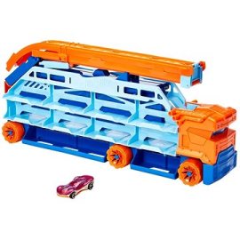 Mattel Hot Wheels Ťahač s vysokou dráhou