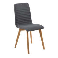 Jedálenská stolička Georgianna (sivá) - cena, porovnanie