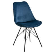 Jedálenská stolička Kirsten (modrá) - cena, porovnanie