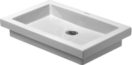 Duravit 2nd floor Bezotvorové umývadlo 0317580029 - cena, porovnanie